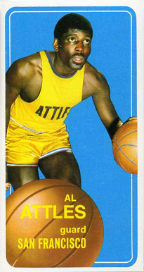 1970 Topps Al Attles #59 Basketball Card