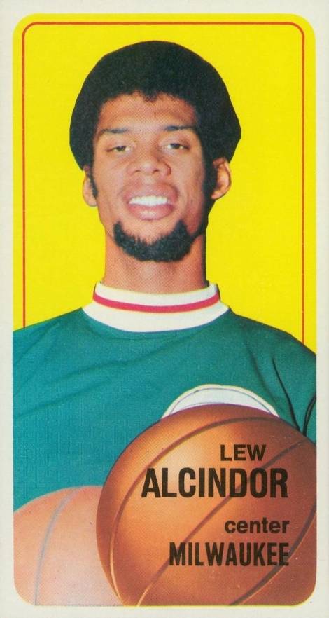 1970 Topps Lew Alcindor #75 Basketball Card