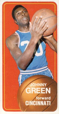1970 Topps Johnny Green #81 Basketball Card