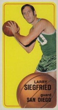 1970 Topps Larry Siegfried #88 Basketball Card