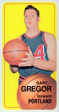 1970 Topps Gary Gregor #89 Basketball Card