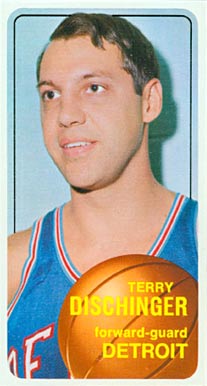 1970 Topps Terry Dischinger #96 Basketball Card