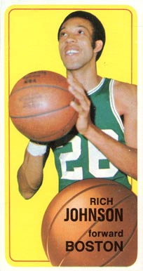 1970 Topps Rich Johnson #102 Basketball Card