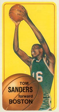 1970 Topps Tom Sanders #163 Basketball Card