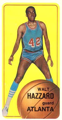 1970 Topps Walt Hazzard #134 Basketball Card