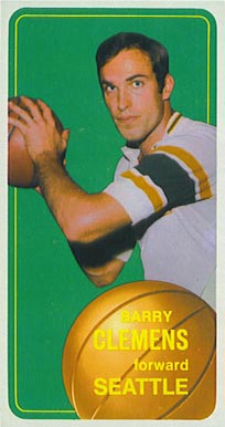 1970 Topps Barry Clemens #119 Basketball Card