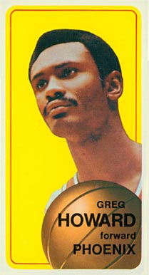 1970 Topps Greg Howard #117 Basketball Card