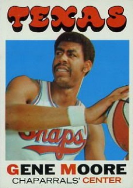 1971 Topps Gene Moore #231 Basketball Card