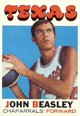1971 Topps John Beasley #211 Basketball Card