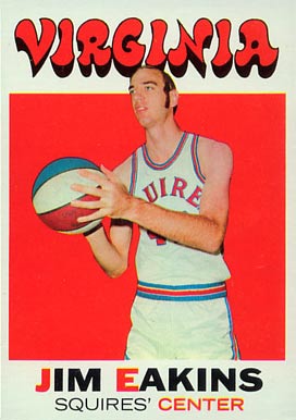 1971 Topps Jim Eakins #197 Basketball Card
