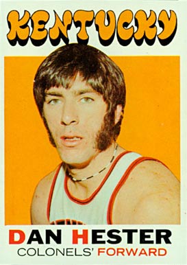 1971 Topps Dan Hester #166 Basketball Card