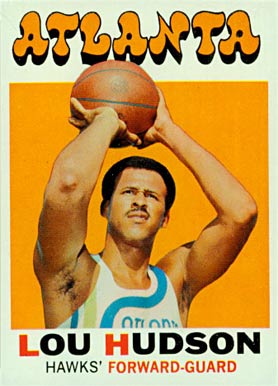 1971 Topps Lou Hudson #110 Basketball Card