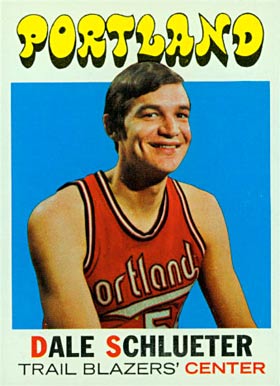 1971 Topps Dale Schlueter #76 Basketball Card
