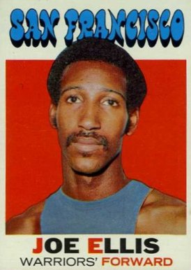 1971 Topps Joe Ellis #51 Basketball Card