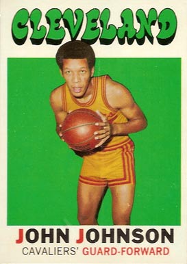 1971 Topps John Johnson #4 Basketball Card