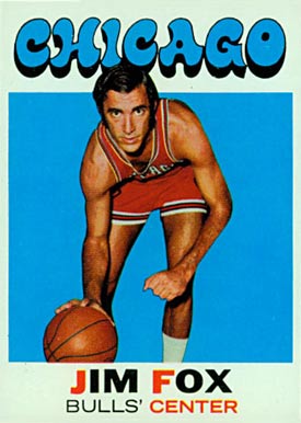 1971 Topps Jim Fox #3 Basketball Card