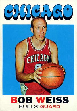 1971 Topps Bob Weiss #128 Basketball Card