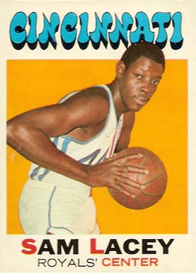 1971 Topps Sam Lacey #57 Basketball Card