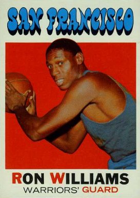 1971 Topps Ron Williams #38 Basketball Card