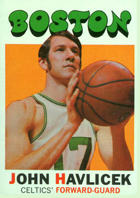 1971 Topps John Havlicek #35 Basketball Card