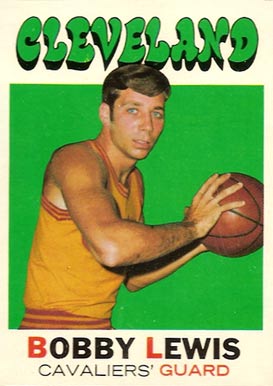 1971 Topps Bobby Lewis #22 Basketball Card