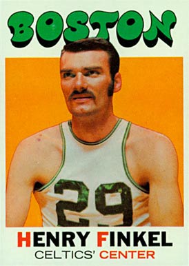 1971 Topps Henry Finkel #18 Basketball Card