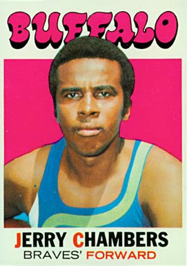 1971 Topps Jerry Chambers #13 Basketball Card