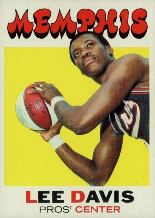 1971 Topps Lee Davis #212 Basketball Card