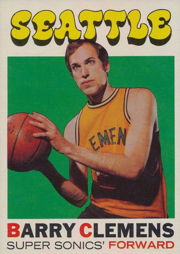 1971 Topps Barry Clemens #119 Basketball Card