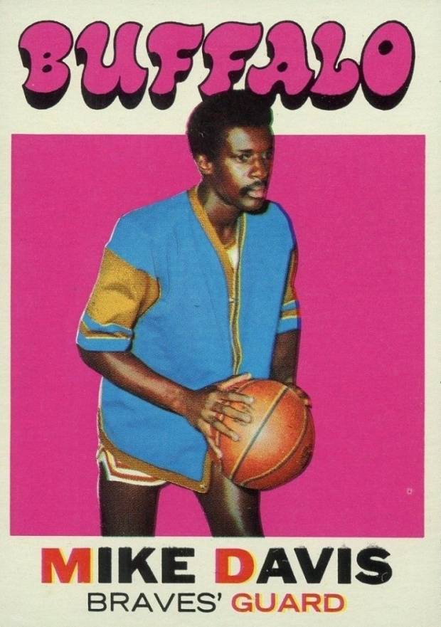 1971 Topps Mike Davis #99 Basketball Card