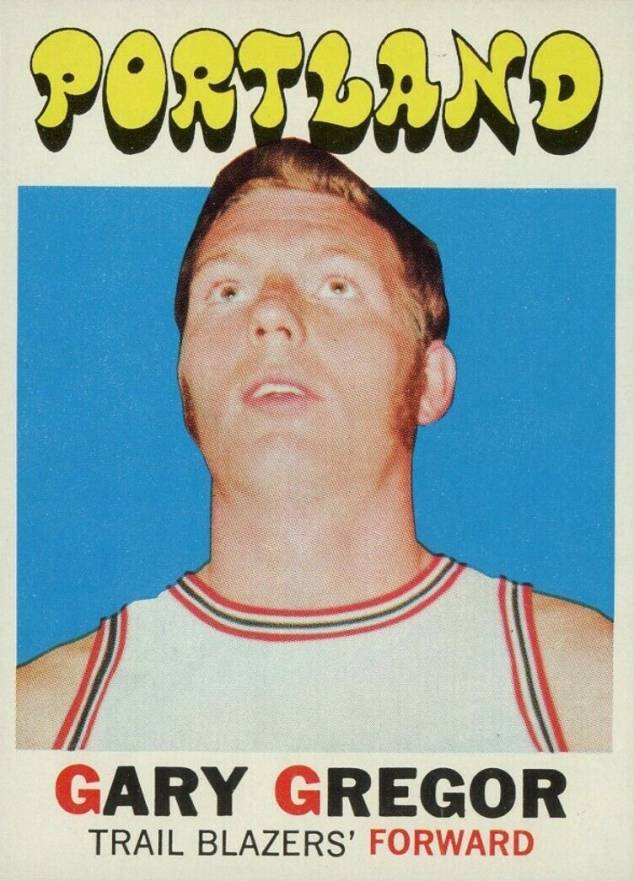 1971 Topps Gary Gregor #56 Basketball Card