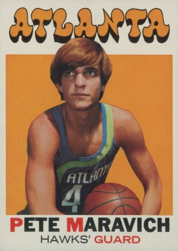 1971 Topps Pete Maravich #55 Basketball Card