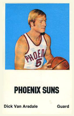 1972 Comspec Dick Van Arsdale #31 Basketball Card