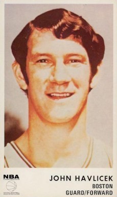 1972 Icee Bear John Havlicek # Basketball Card