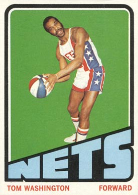 1972 Topps Tom Washington #240 Basketball Card