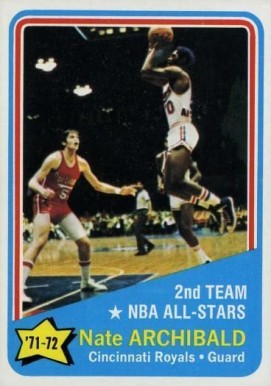 1972 Topps Nate Archibald #169 Basketball Card