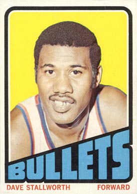 1972 Topps Dave Stallworth #132 Basketball Card