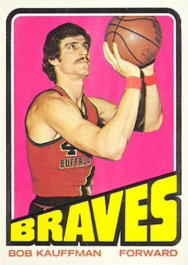 1972 Topps Bob Kauffman #125 Basketball Card