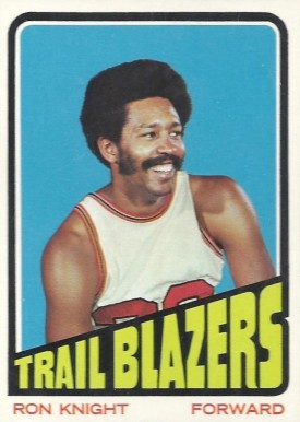1972 Topps Ron Knight #101 Basketball Card