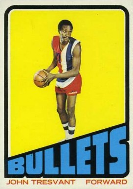1972 Topps John Tresvant #87 Basketball Card