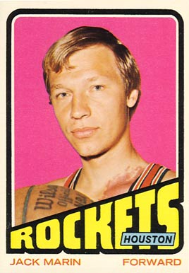 1972 Topps Jack Marin #70 Basketball Card