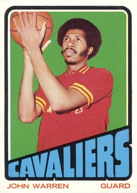 1972 Topps John Warren #64 Basketball Card