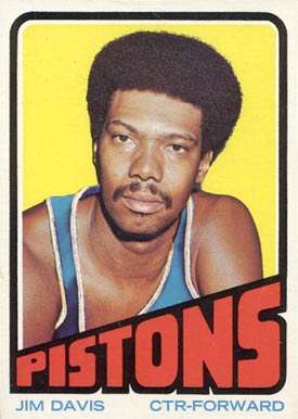 1972 Topps Jim Davis #51 Basketball Card