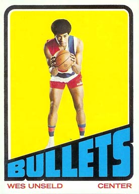 1972 Topps Wes Unseld #21 Basketball Card