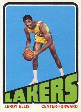 1972 Topps Leroy Ellis #18 Basketball Card