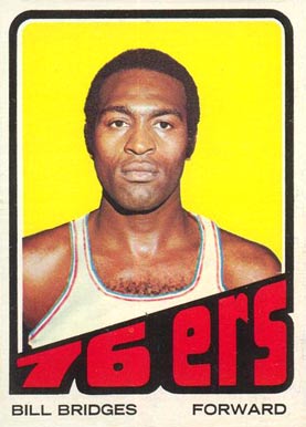 1972 Topps Bill Bridges #17 Basketball Card
