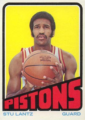1972 Topps Stu Lantz #16 Basketball Card