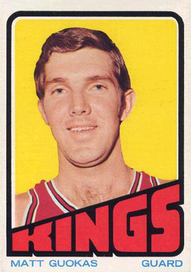 1972 Topps Matt Guokas #9 Basketball Card