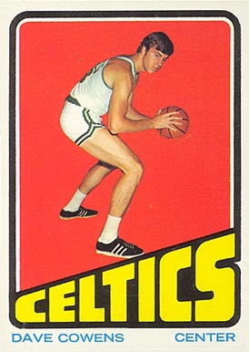 1972 Topps Dave Cowens #7 Basketball Card