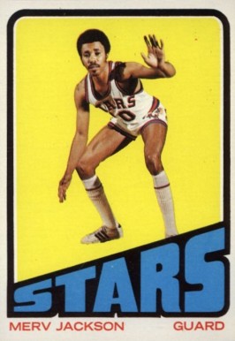 1972 Topps Merv Jackson #233 Basketball Card